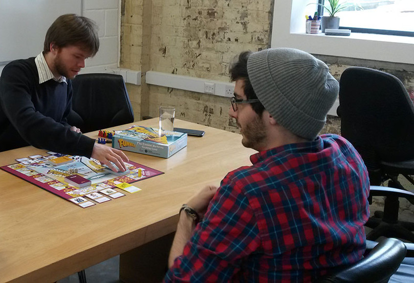 First play-through of the final product - a great moment for any game designer.