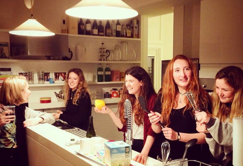 Connie & friends hit the kitchen