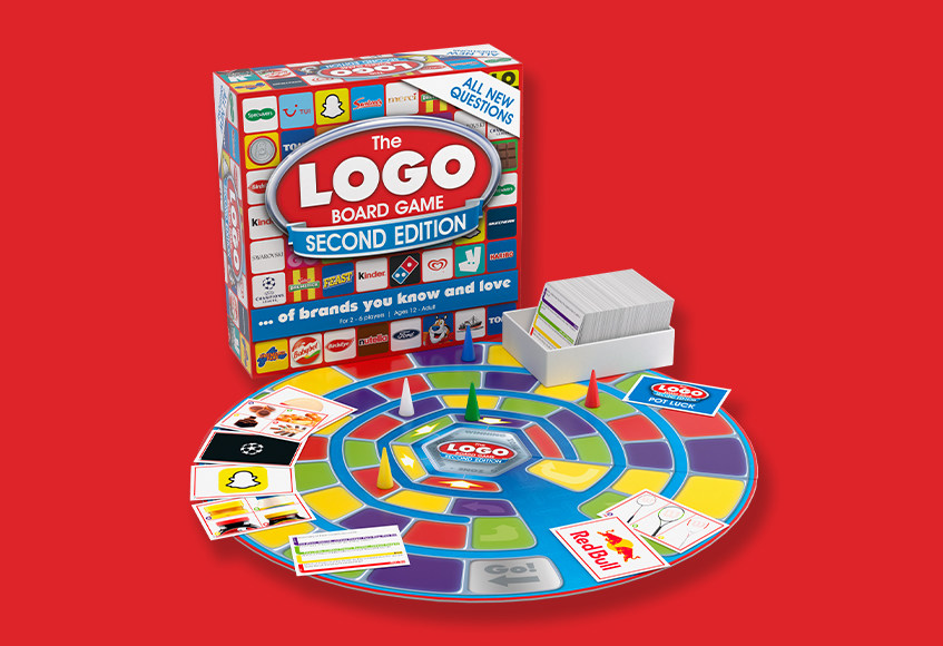 The Logo Game Board Game, Card Game, Kids Game, Family Game Adult Game