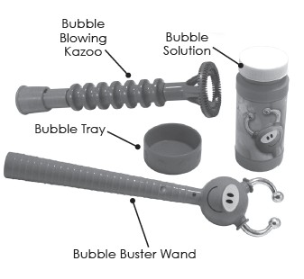 Bubble Buster Kazoo contents