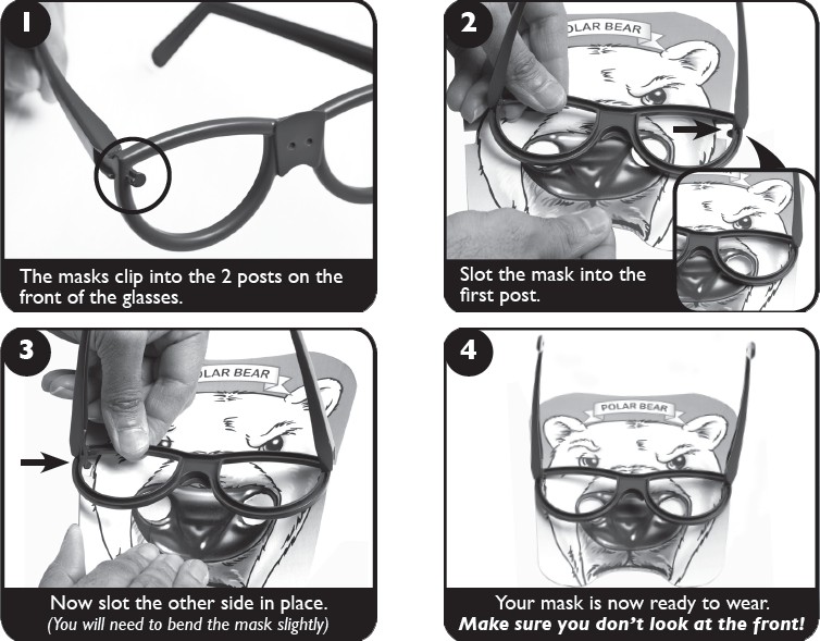 Mask n Ask Glasses Setup