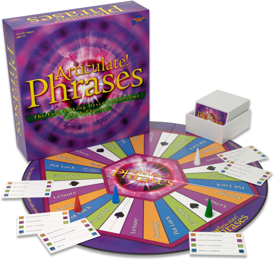 Articulate Phrases Family Board Game The Fast Talking Description Game Brand New 