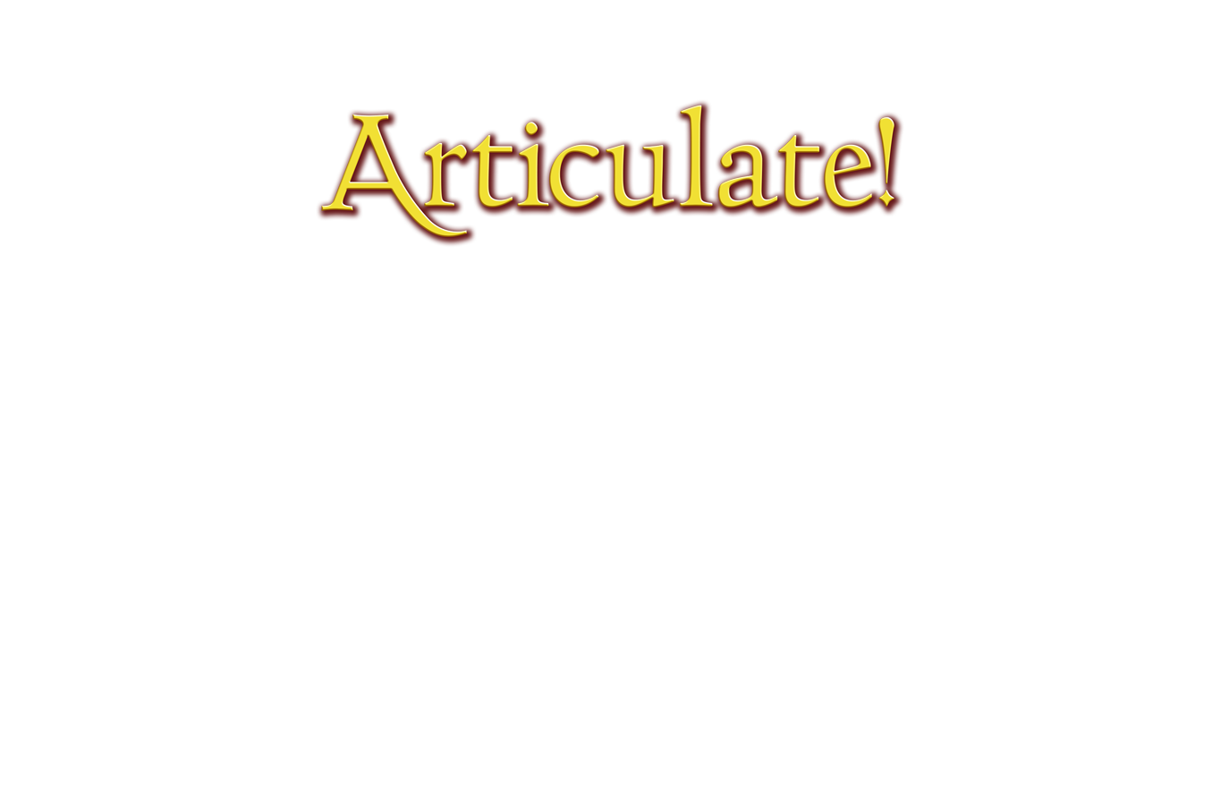 Articulate for Kids cards